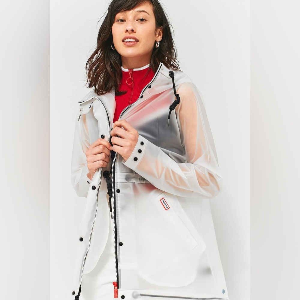 Hunter Vinyl Smocked Jacket